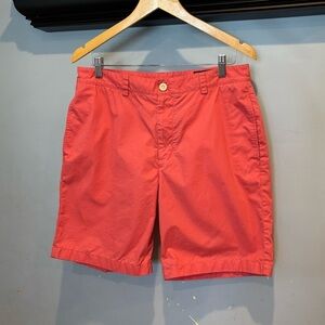 Vineyard Vines Pink Flat Front‎ Summer Shorts Size 33